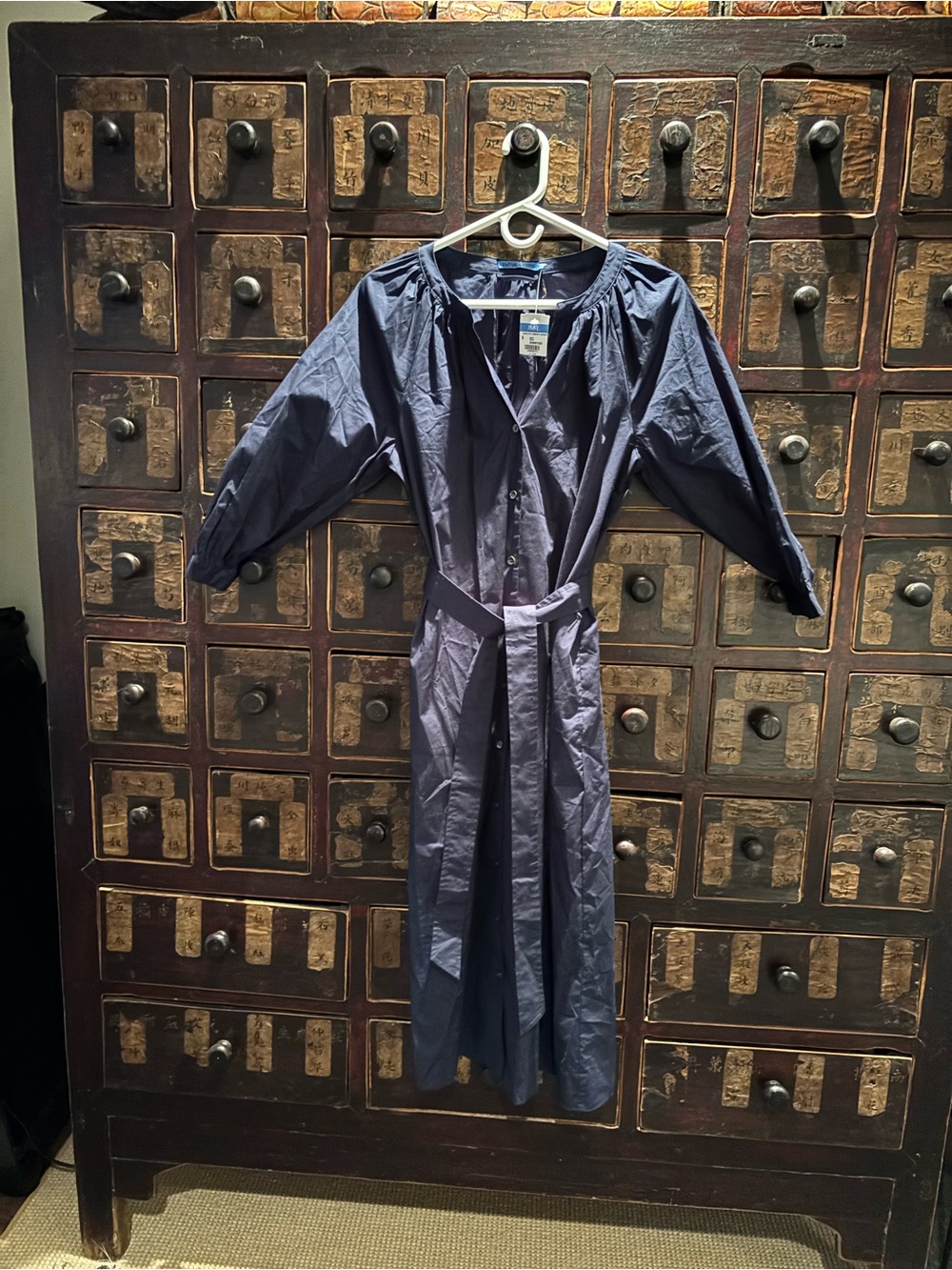 NWT J McLaughlin Button-Front Maxi/Midi Dress